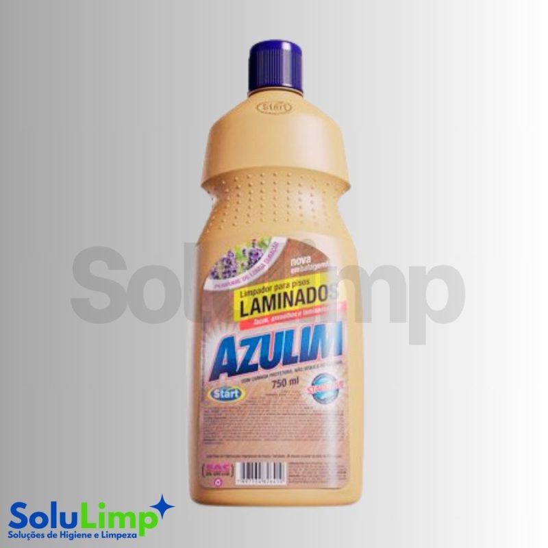 Limpa Pisos Laminados Azulim 750ml - Imagem 2
