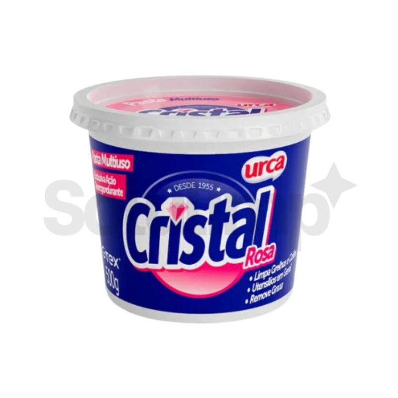 Saponaceo Em Pasta 500g. Rosa - Cristal