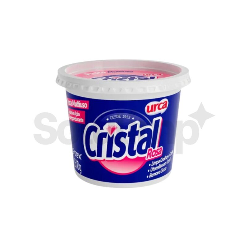 Saponaceo Em Pasta 500g. Rosa - Cristal