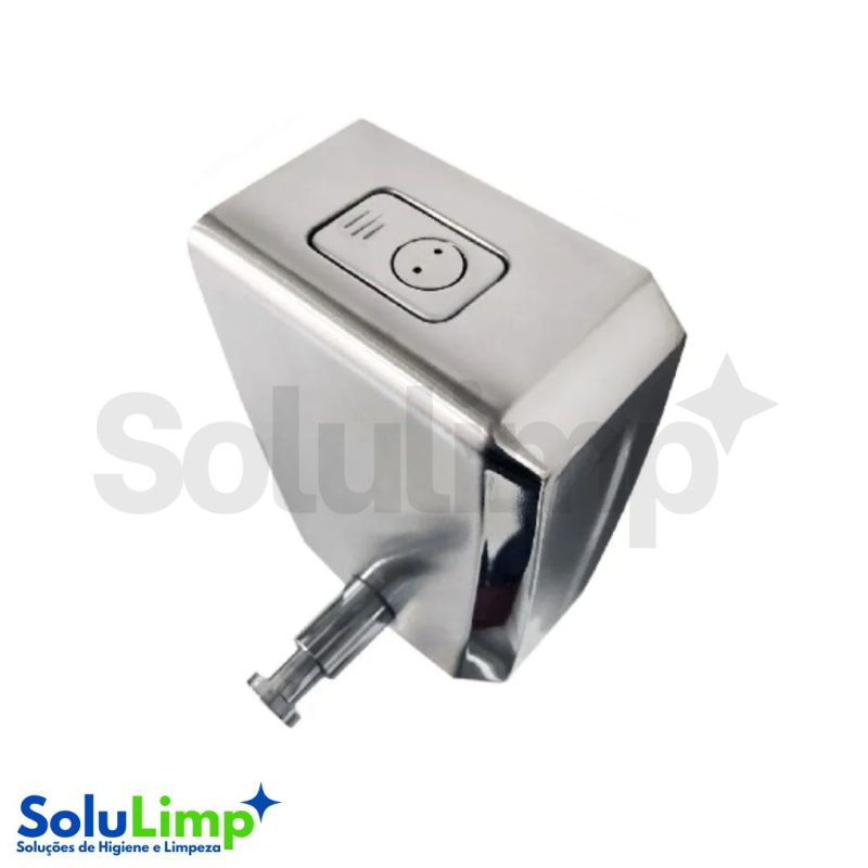Saboneteira Inox Escovado 800ml Bioviz - Imagem 2