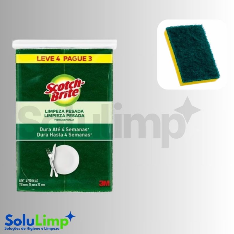 ESPONJA SCOTCH-BRITE LEVE 4 E PAGUE 3 - Imagem 3