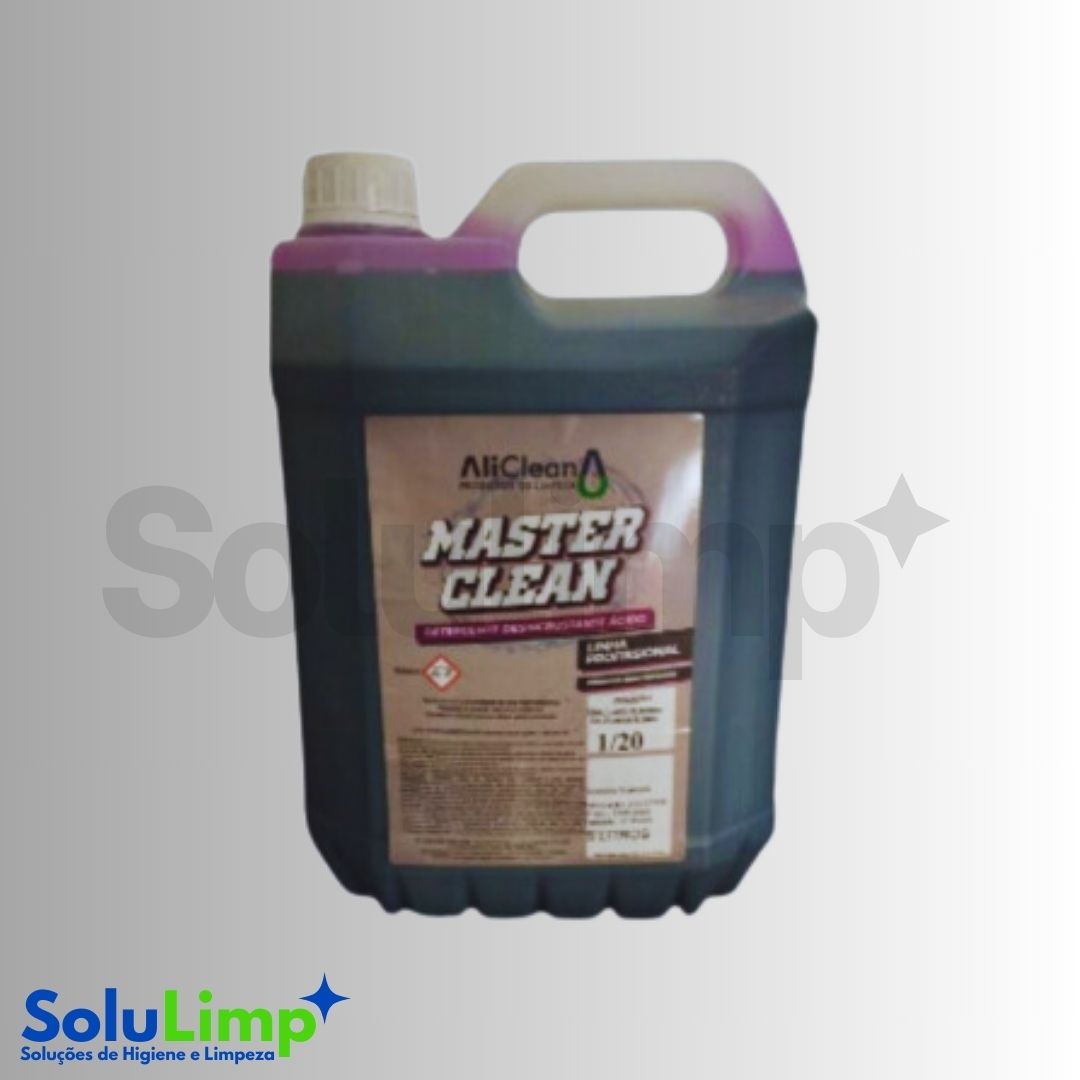 Master Clean 1/20 Desincrustante Acido 5l (intercap) Ali Clean