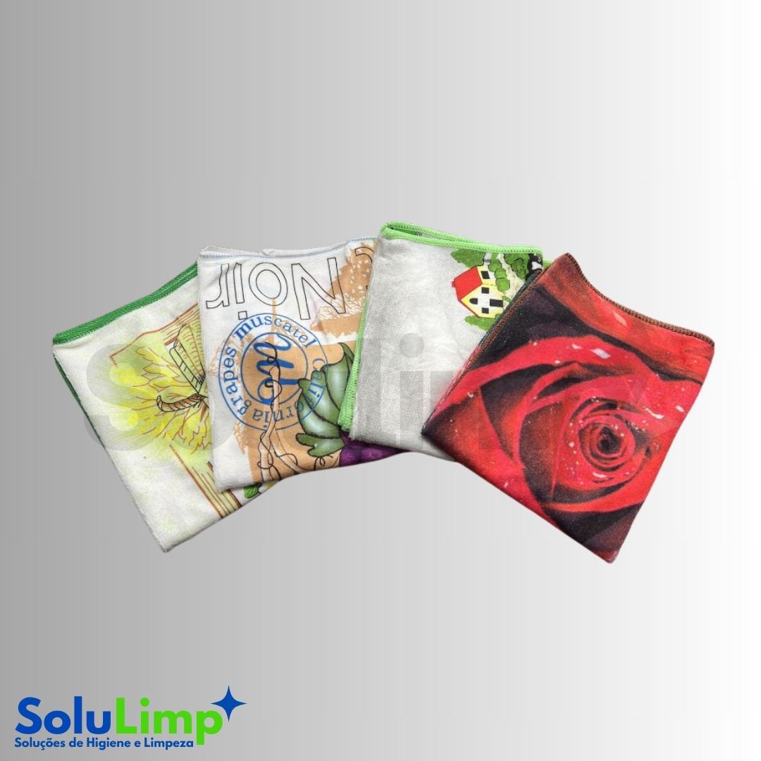 Pano De Prato Estampado M 45x65