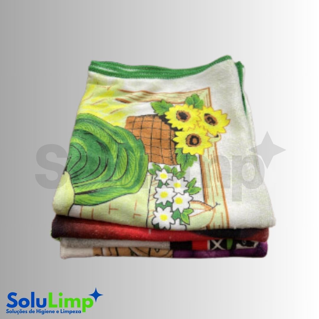 Pano De Prato Estampado M 45x65 - Imagem 3