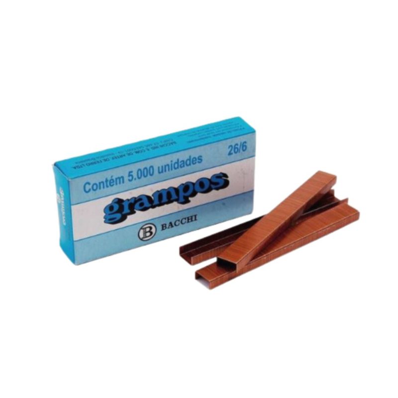 GRAMPO COBREADO 26/6 BACCHI C/ 5000UN.