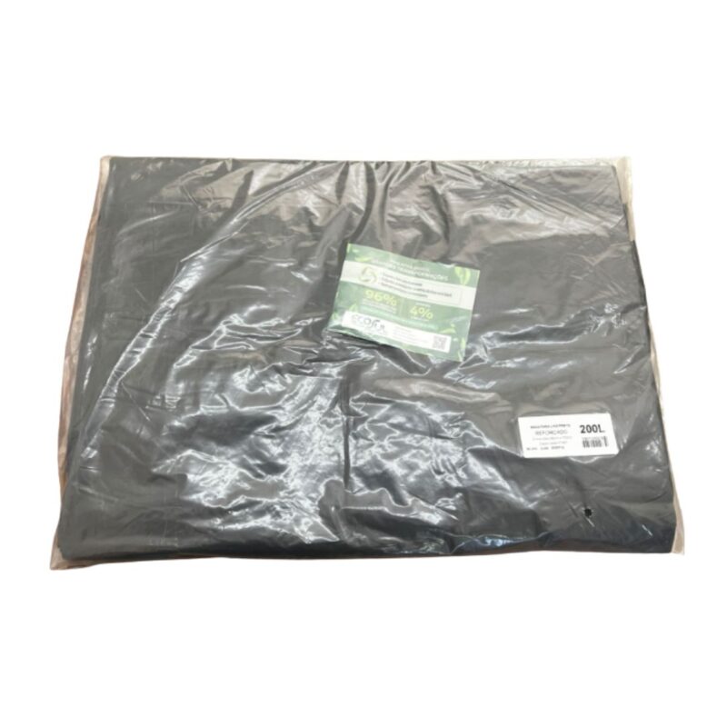 Saco De Lixo Ecosul Preto 200lt  Micra 7 Reforcado  C50 - Imagem 2