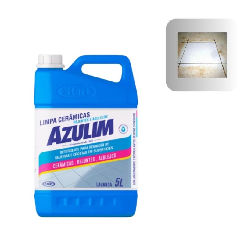 Azulim Limpa Ceramicas E Azulejos Lavanda 5 Lt - Imagem 2