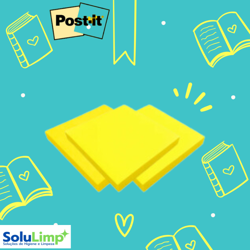 Post-it Refil Amarelo 76x76 C/100 - Imagem 2