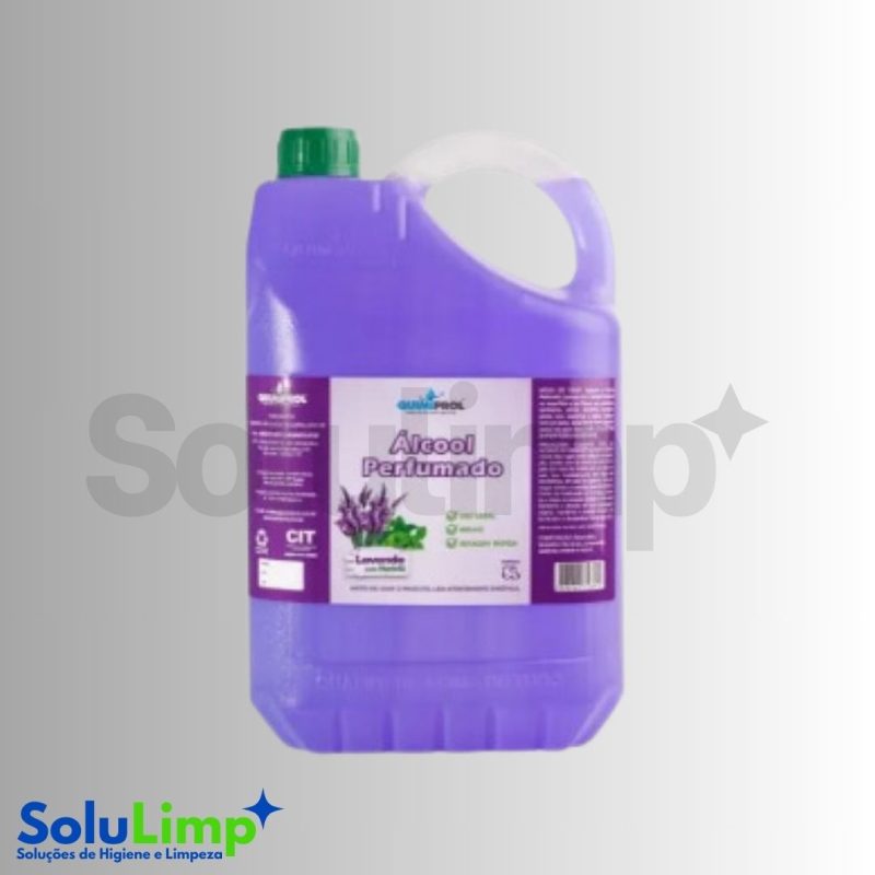 Alcool Perfumado Quimiprol Lavanda Com Hortela 5l