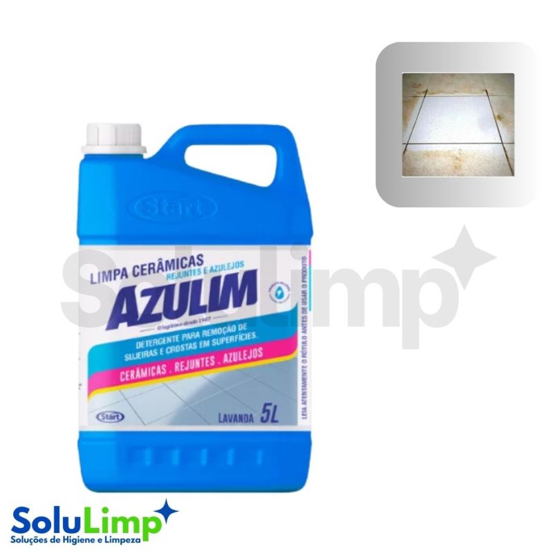 Azulim Limpa Ceramicas E Azulejos Lavanda 5 Lt - Imagem 2
