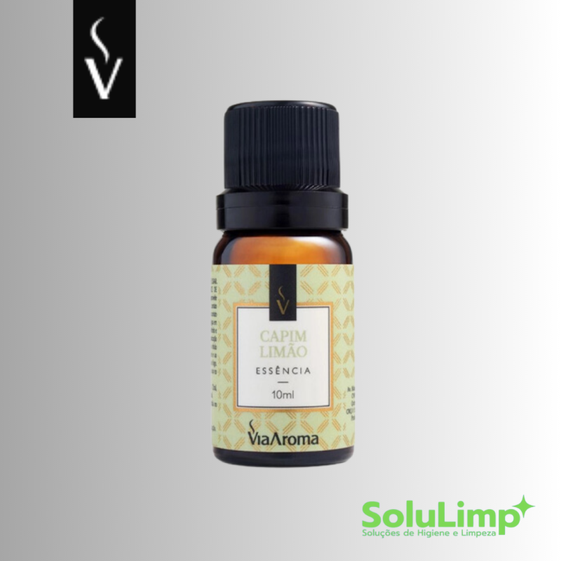 Essencia Via Aroma Classica Capim Limao 10ml