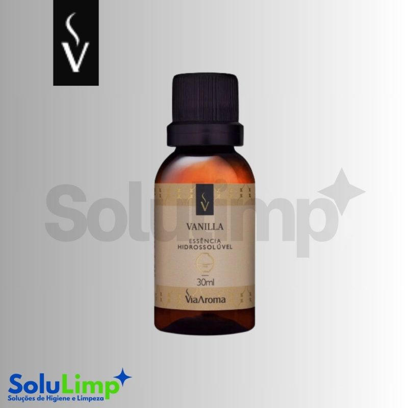 Essencia Hidrossoluvel Via Aroma 30ml Classica Vanilla