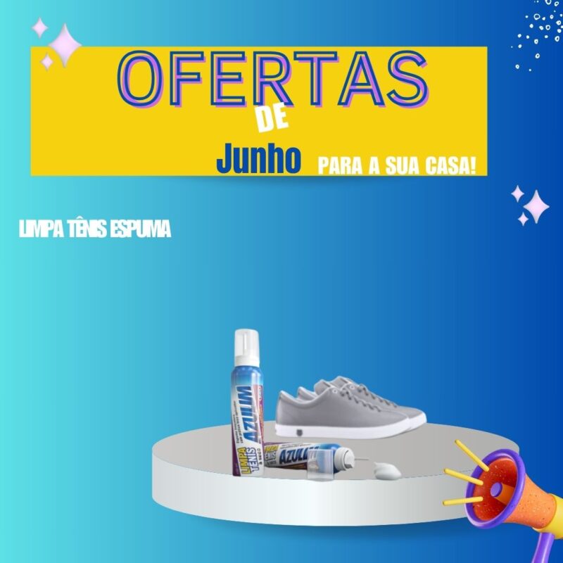 Limpa Tenis Azulim 150ml/130g