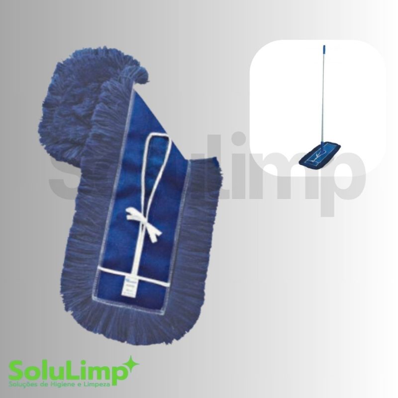 Refil Bralimpia Mop Po 60 X 15cm Profissional - Imagem 2