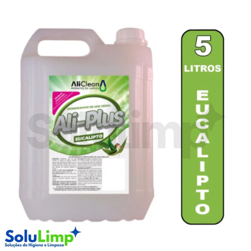 Desinfetante Ali Clean Plus Eucalipto 5 L - Imagem 2