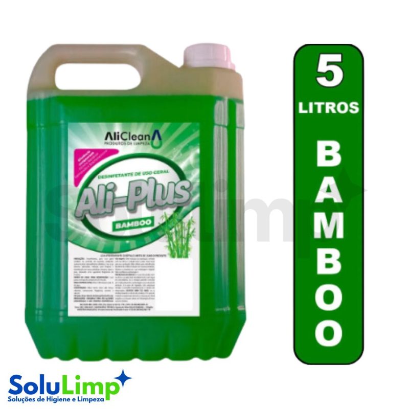 Desinfetante Ali Clean Plus Bamboo 5 L - Imagem 2