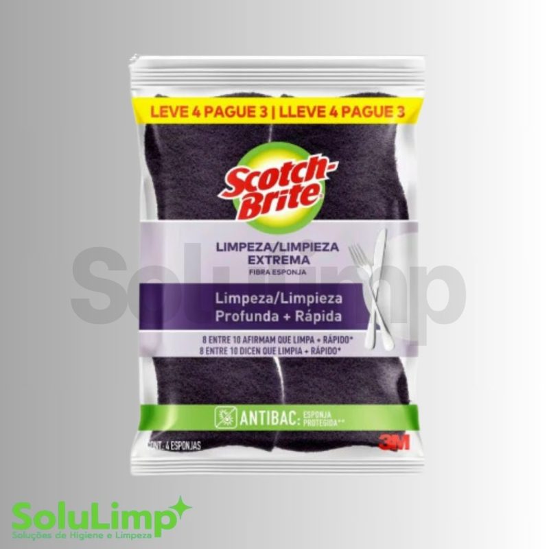 Esponja Sbrite Extrema L4p3 Antibac