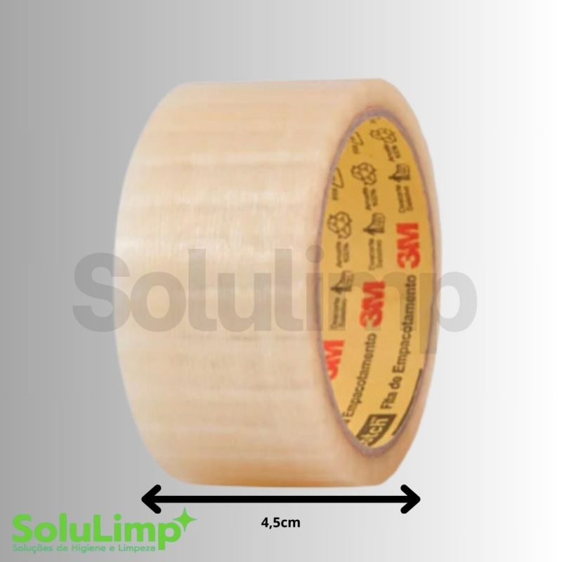 Fita Adesiva Transparente Scotch 3m 5802 45x45 - Imagem 3