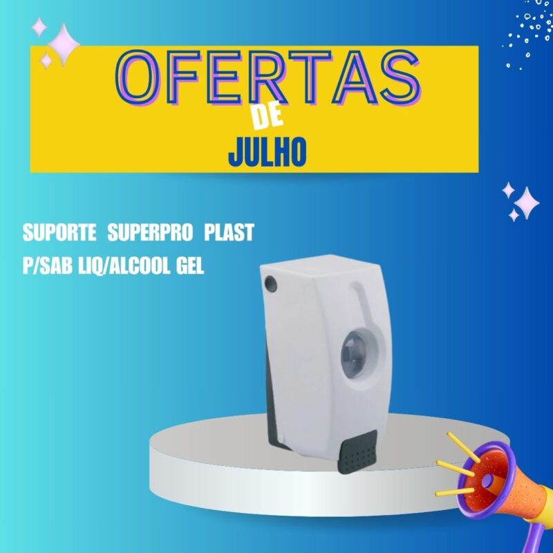 Suporte Superpro Plast P/sab Liq/alcool Gel