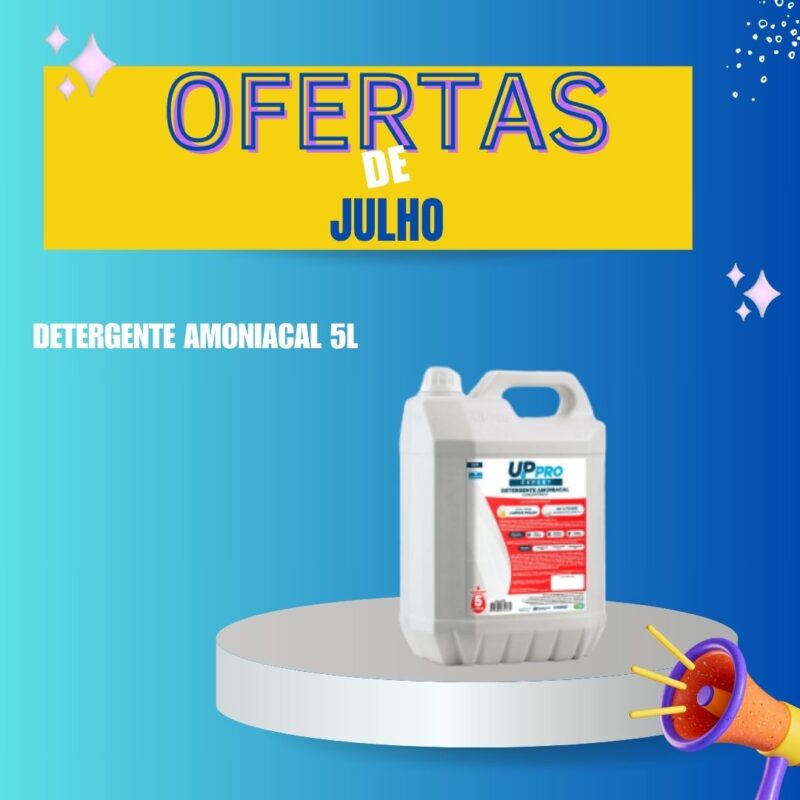 Detergente Amoniacal  5l (concent.) E09 - Uppro Nobre