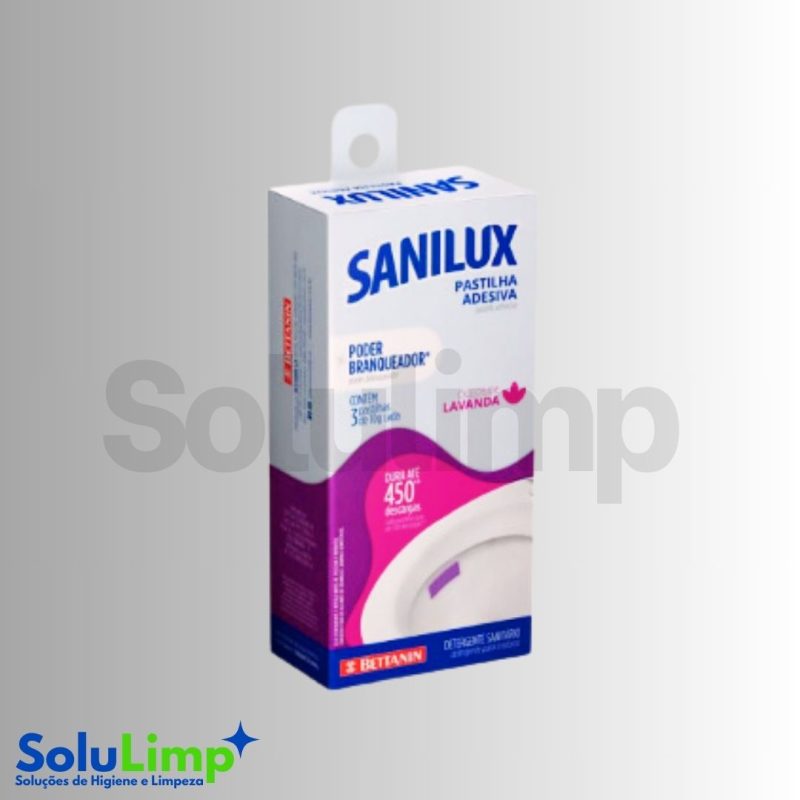 Sanilux Pastilha Adesiva Lavand C/3