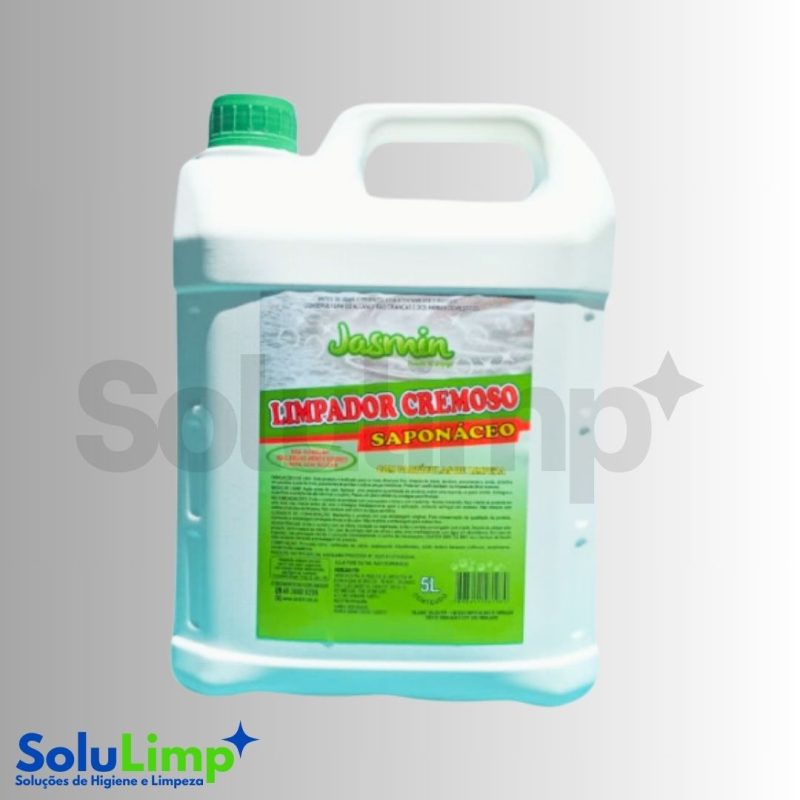 Limpador Cremoso Saponaceo Jasmin 5lt - Imagem 2