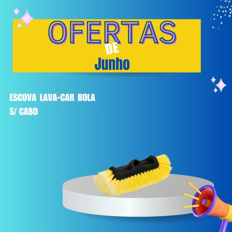 Escova Superpro Plast Lava-car Bola s/cabo