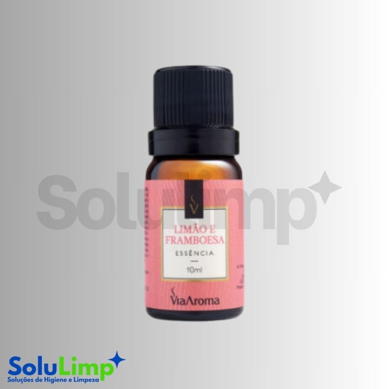 Essencia Via Aroma 10ml Classica Limao E Framboesa