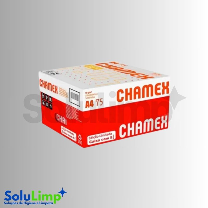 Papel Sulfite A4 Chamex 75g 10 Pctx500 Fls - Imagem 3