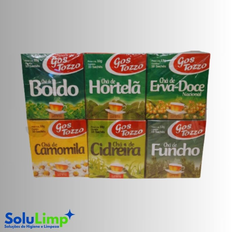 Cha Gostozzo Sortido Frutas C/10 Saches