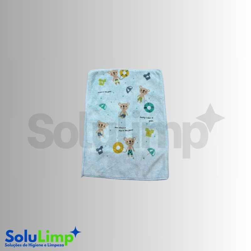 Toalha Boca Estampas Infantil Kezian 20cm X 30cm