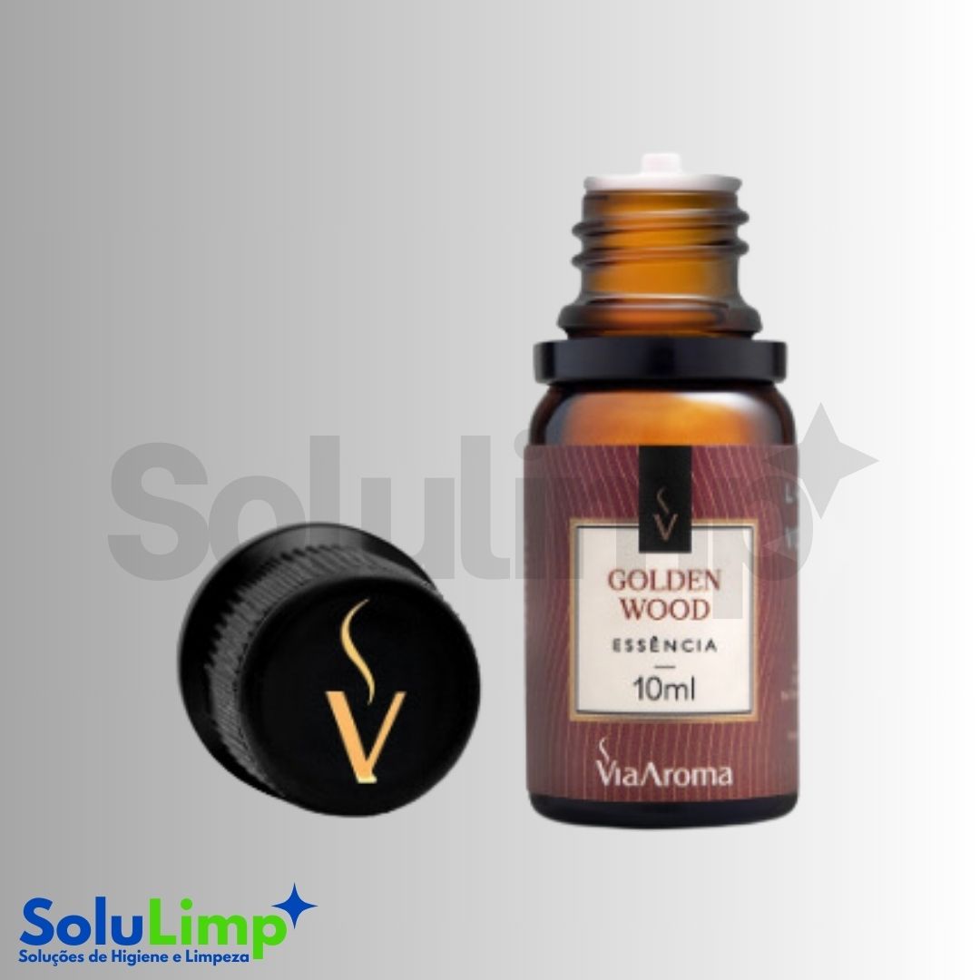 Essencia Via Aroma 10ml Classica Golden Wood - Imagem 2