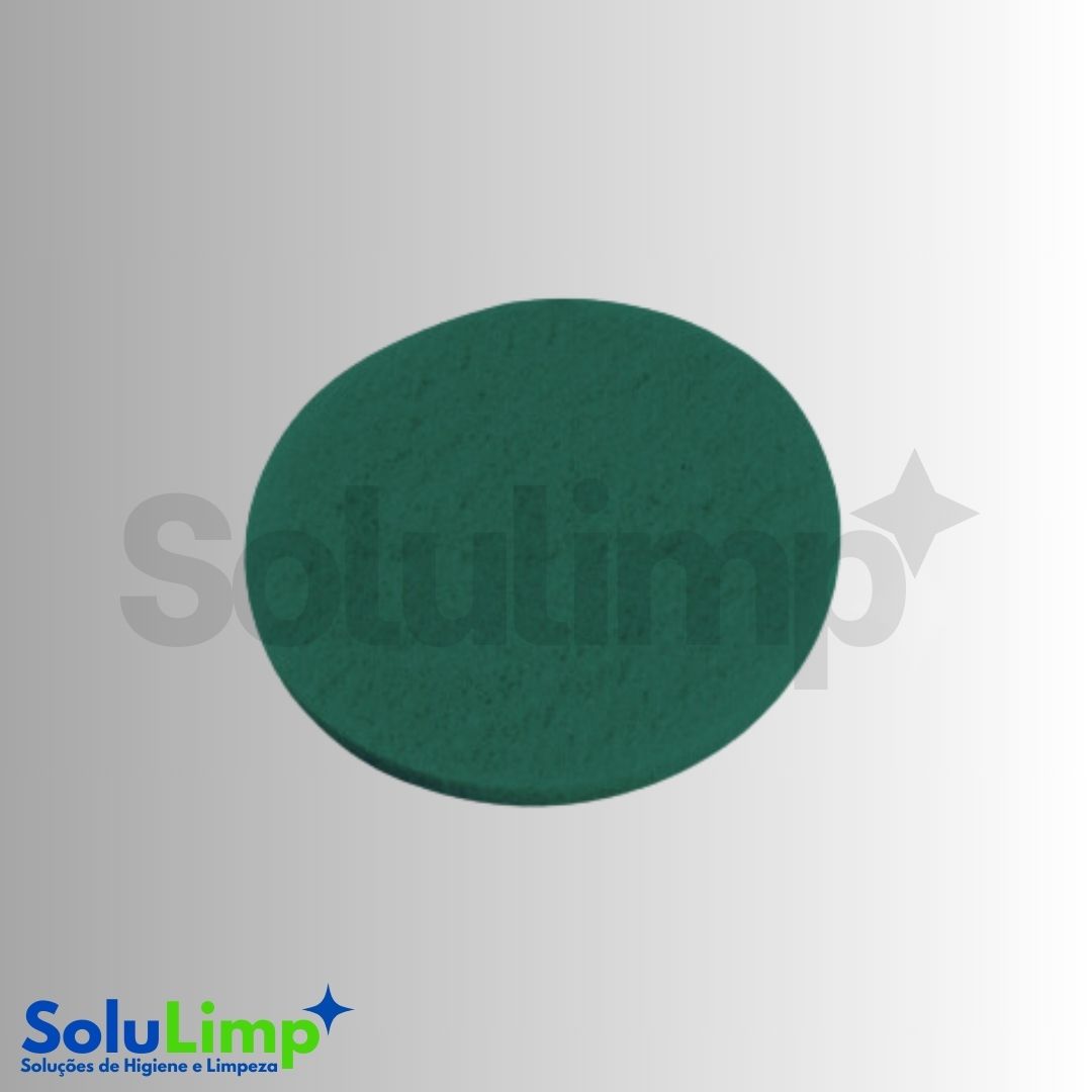 Disco P/enceradeira Verde 350mm. - Nobre