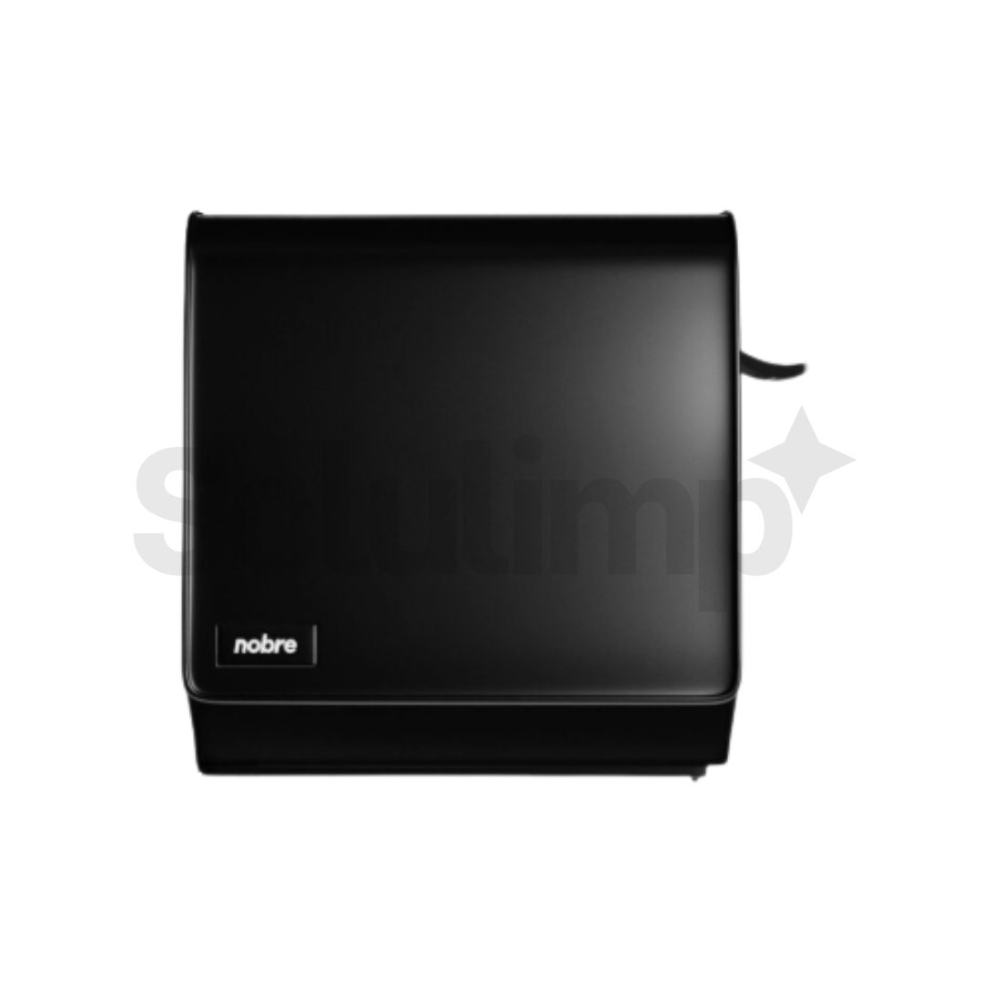 Dispenser C/ Alavanca P/ Toalha Bobina Preto - Brave - Nobre