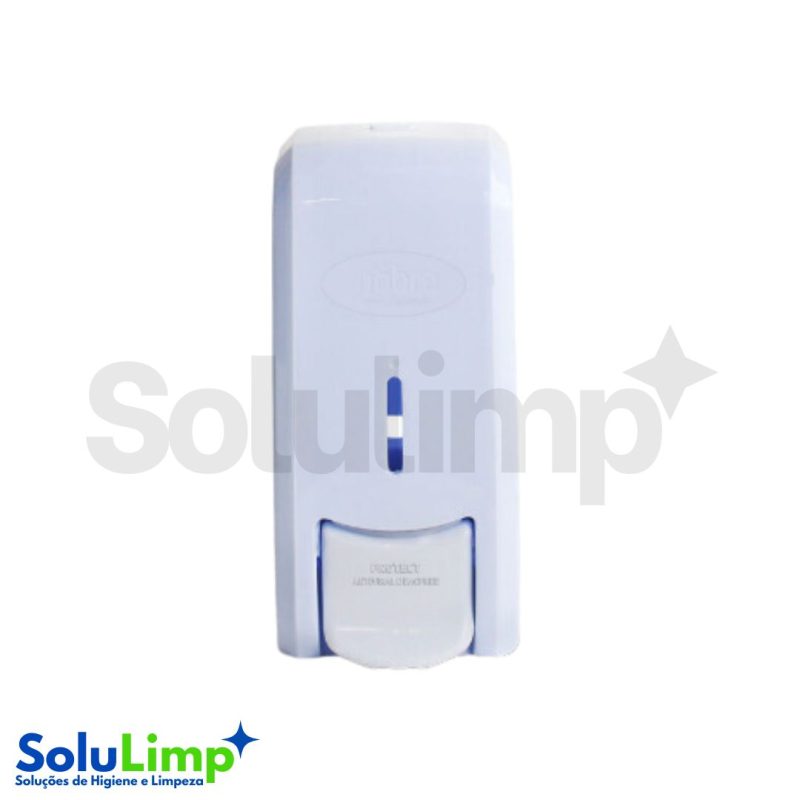 Dispenser P/sabonete Liq./alcool Gel 800ml. (c/reserv.) Branco New Classic - Nobre
