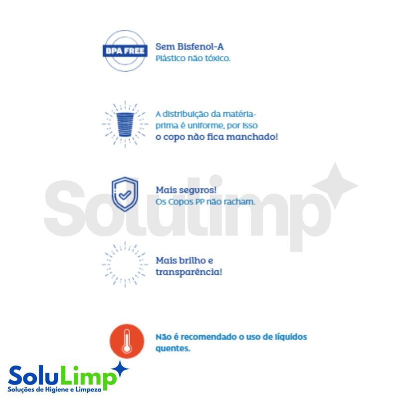 Copo Cristalcopo Branco Pp 200ml C/ 100 (cpm-200 Br) - Imagem 3