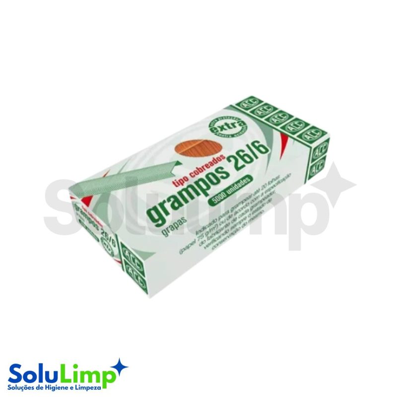 Grampo Acc Cobreado 26/6 C/5000 - Imagem 2