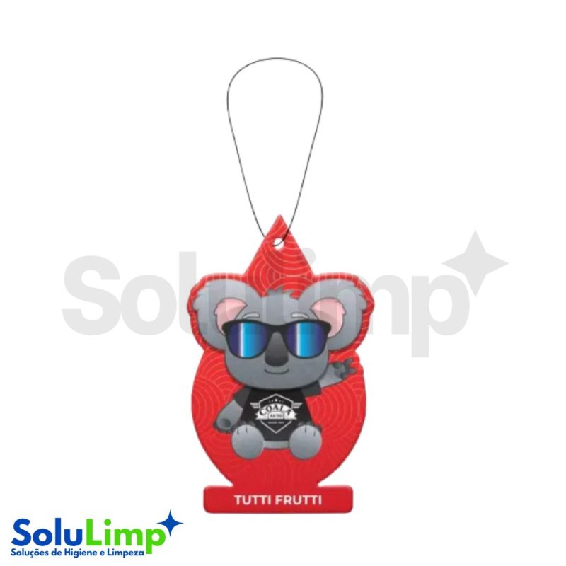 ODORIZADOR PARA CARRO COALA FOLHINHA TUTTI FRUTTI 10G