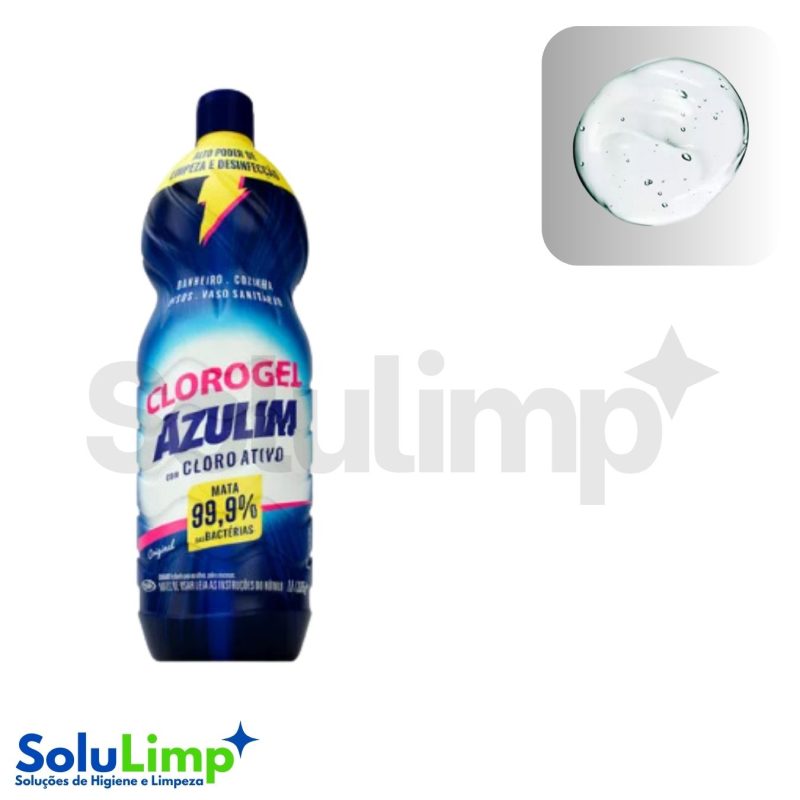 Cloro Gel Azulim 1,05kg/1l - Imagem 2