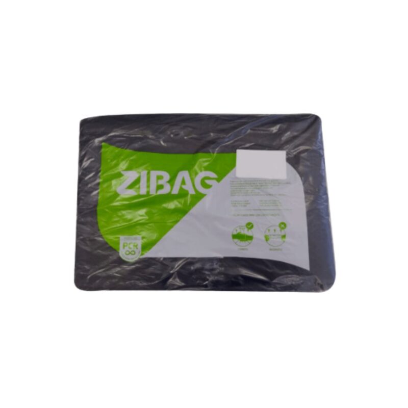 Saco Lixo Medio Preto Zibag 300lt Pct 100un 4651