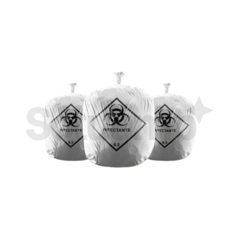 Saco Plastico P/lixo Hosp. 30l 59x62cm C/100unid.(ref 04) - Goedert