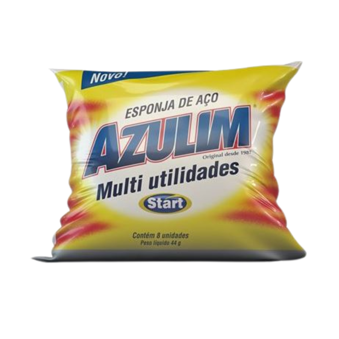 La De Aco Azulim Pacote 8 Unidades