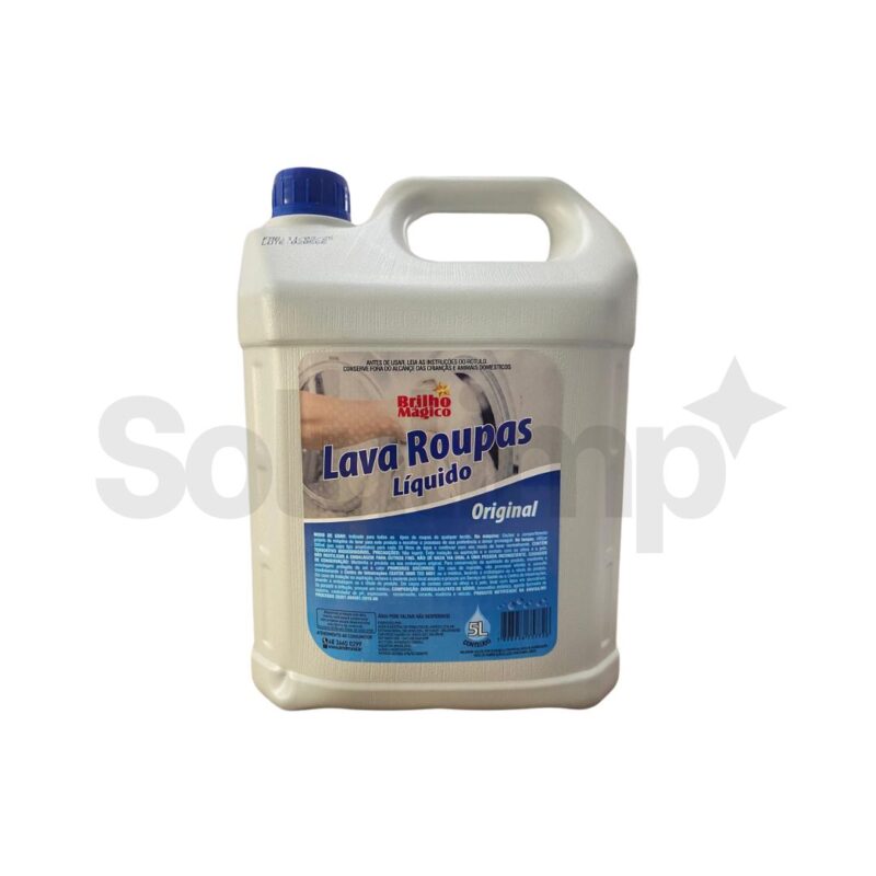 Lava Roupas Liquido Brilho Magico Original 5lt