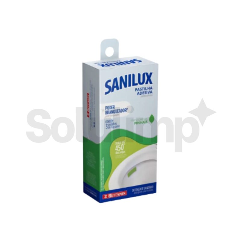 Pastilha Sanitaria Adesiva Frescor Dos Pinhais Sanilux Cx3un