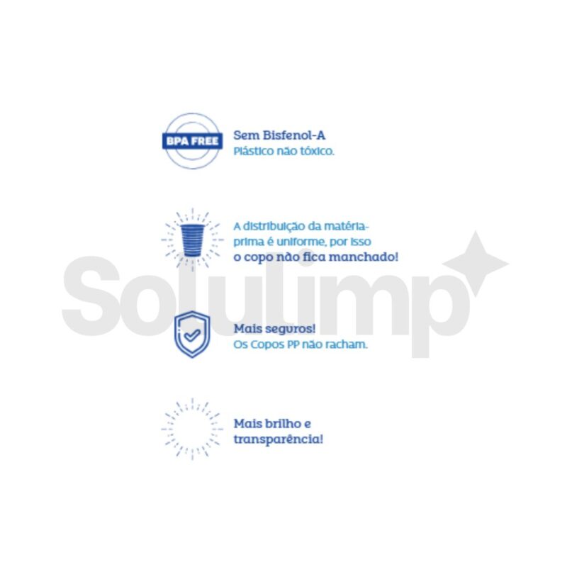 Copo Cristalcopo Pp 440ml Cr C/ 50un Transparente (cpm-440 Cr) - Imagem 3