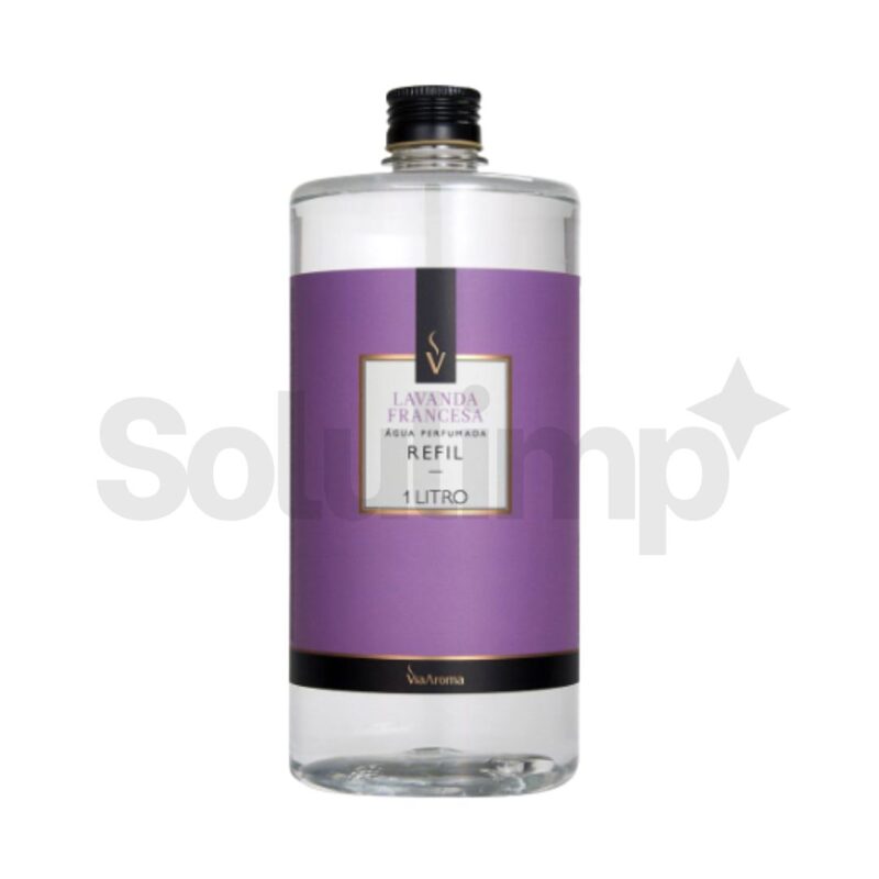 Refil Via Aroma 1lt Agua Perf. Classica Lavanda Francesa