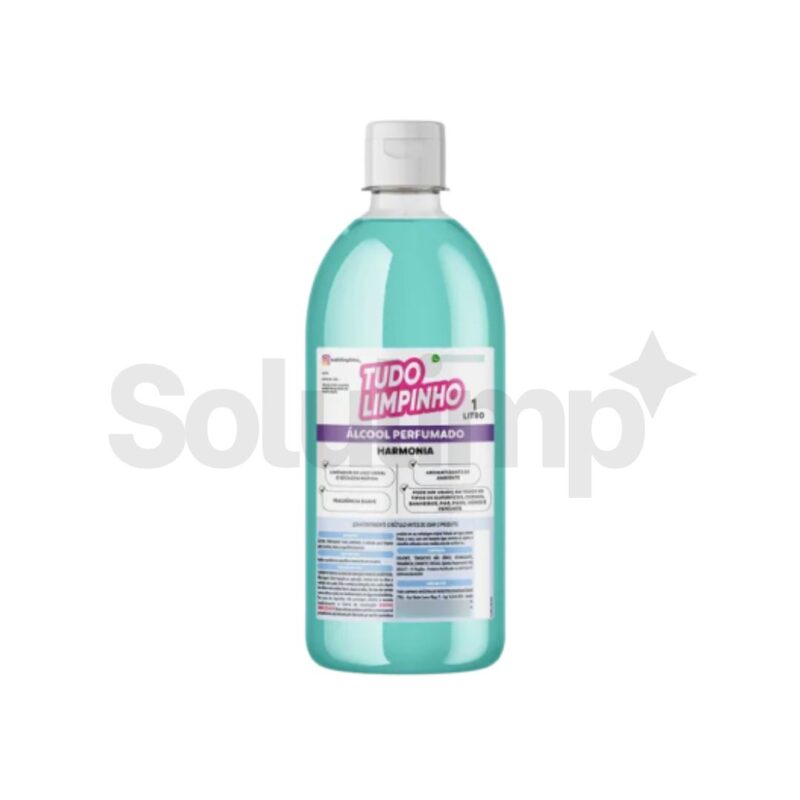Alcool Tudo Limpinho Perfumado Harmonia 1lt