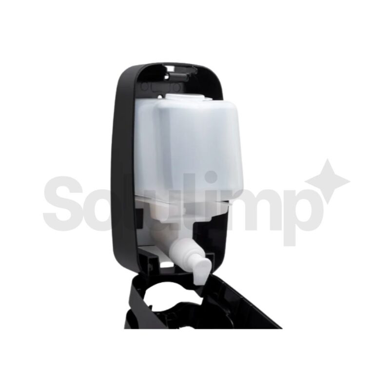 Dispenser Saboneteira Invoq Compacta 600ml Liquida C/reserv Dark - Imagem 3