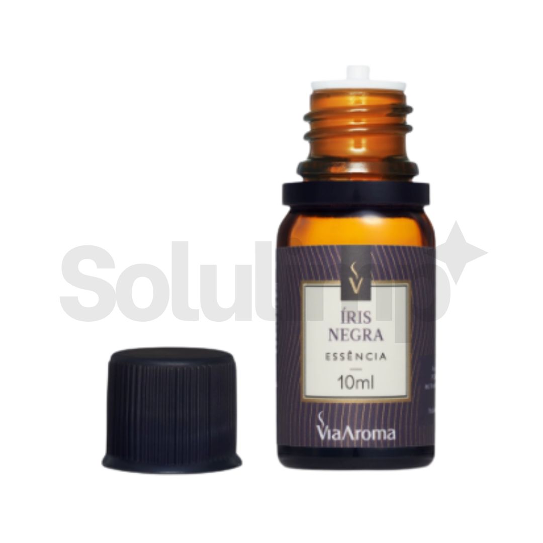 Essencia Via Aroma 10ml Classica Iris Negra - Imagem 2