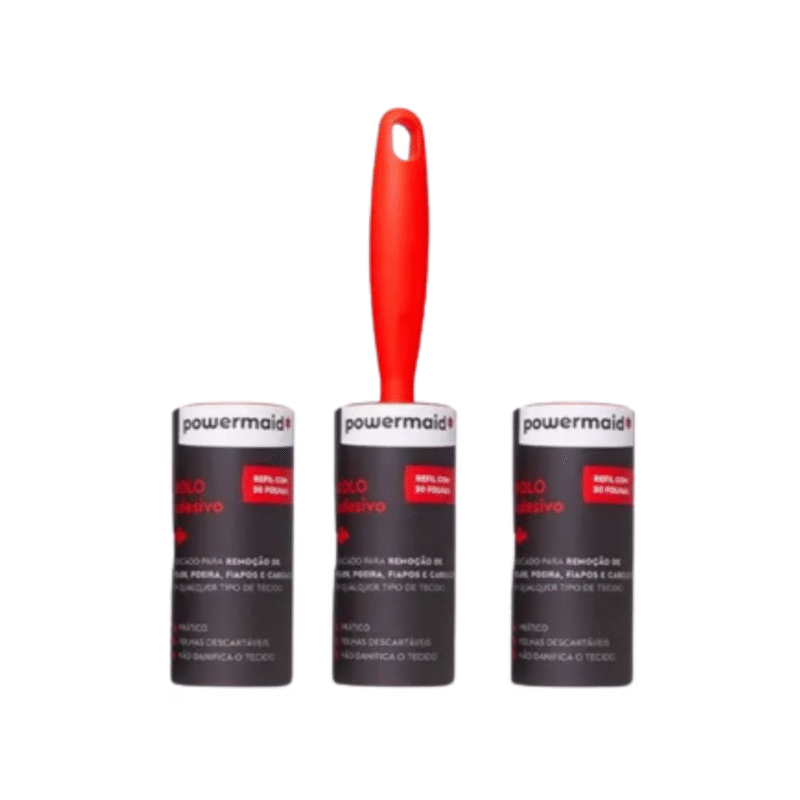 Rolo Adesivo Kit C/3 Pecas 30fl Power - Imagem 2